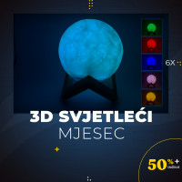 Slika proizvoda: 3D mjesec 1